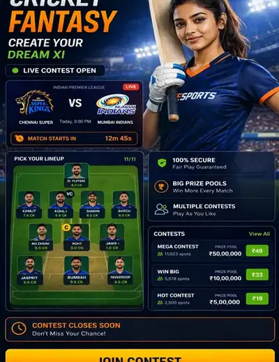 Andar Bahar Bahar (Andar Bahar Bahar Bahar) fantasy cricket & matchday visual 3